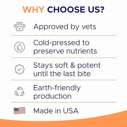 Dog Allergy Relief Chews — Anti-Itch Skin & Coat Supplement: No Fillers, Just Flavor - Itchy Skin Relief Treatment w/Omega 3 Fish Oil - Itching&Paw Licking - Dry Skin&Hot Spots - BBQ Chicken