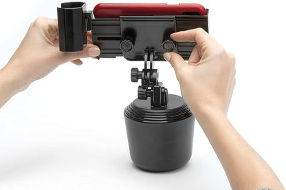 WeatherTech Double High Pet Feeding System - Elevated Dog/Cat Bowls - 14 inch High Dark Grey (DHC9614DGDG)