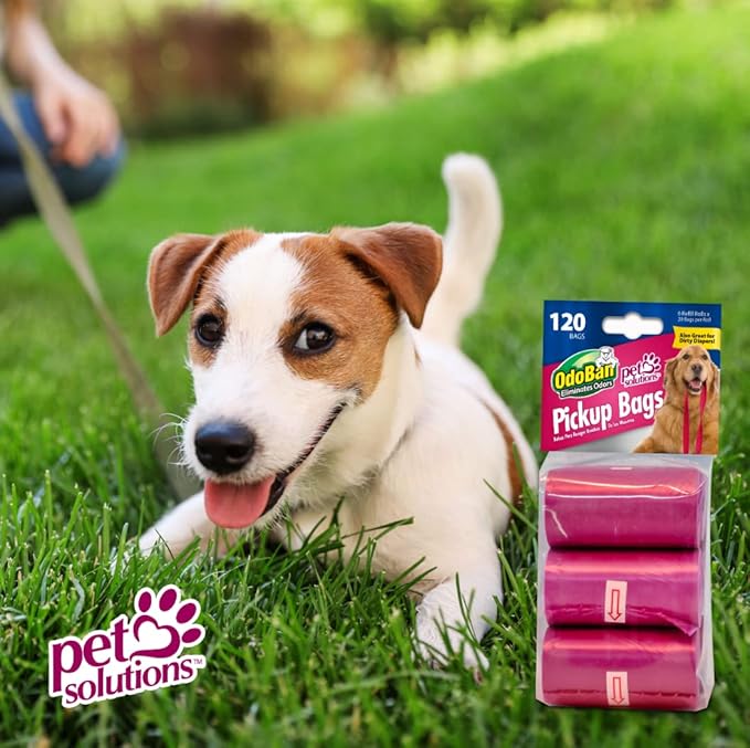 OdoBan Pet Waste Pickup Bags, 120 Count