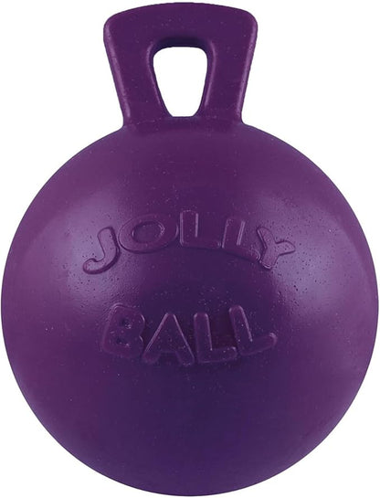 Tug-N-Toss Ball Color: Purple, Size: 6" H x 4.5" W x 4.5" D