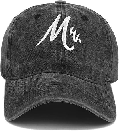 Malaxlx Baseball Cap for Women Men Adjustable Vintage Washed Cotton Distressed Baseball Snapback Caps