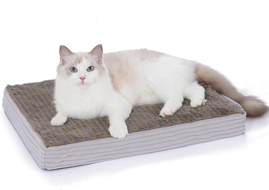 Self Warming Cat Bed Self Heating Cats Puppies Mat Pet Pad for Indoor Outdoor Pets with Non-Slip Bottom Washable (20x16 Inch)