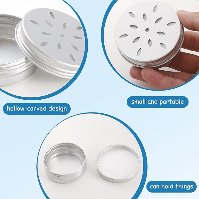 12 Pack Scent Training for Dogs Scent Dog Scent Work Tins Small Dog Food Container Nose Work Supplies for Scent Training, Aluminum Dog Scent Boxes