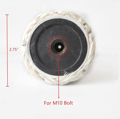 SHENGOCASE 17.7" L, Ø 2.75" Cat Tree Accessories Replacement Post Pole with M10 Bolt, DIY Cat Scratching Post Replacement Part Pole