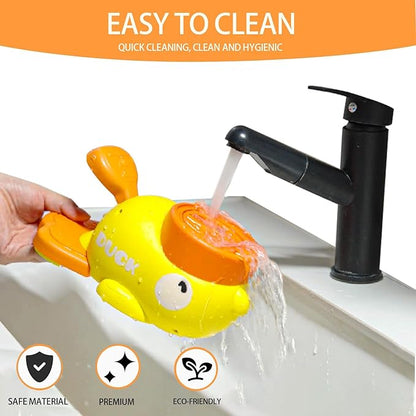Cat & Small Dog Interactive Treat Dispenser Toy, 2-in-1 Duck Shaped Slow Feeder, Mentally Stimulating Puzzle Toy, Reduces Bloating Anti-Gulping for Indoor Pets