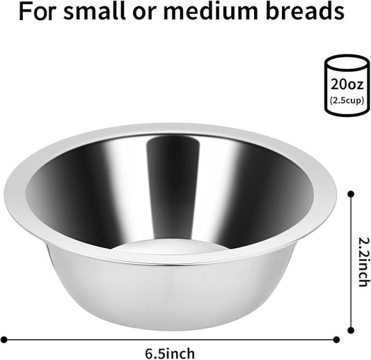 2PCS Kennel Water Bowl Hanging, Stainless Steel Puppy Bowls for Small Dog Cage, Kennel, Crate, Catio Accessories, Dog Crate Water Bowl Dish Feeder Food Holder No Spill (20oz/2.5cups)