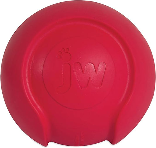 JW Pet Company iSqueak Bouncin' Baseball Dog Toy, Large (Colors Vary), multi (40037)