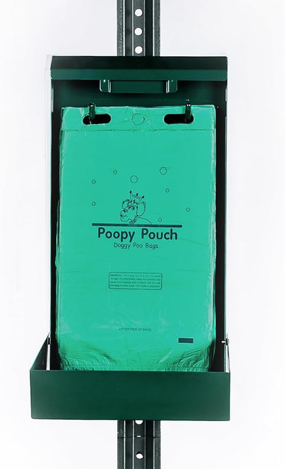 Header Pet Waste Station Bags - 2,400pcs of 8" x 13" Hanging Dog Waste Station Bags - Light, Durable, & Opaque Design - Single-Pull & Easily Disposable Refills