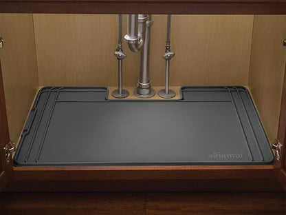 WeatherTech Single High Pet Feeding System w/Plastic Dog/Cat Bowls - 12" High Stand Dark Grey (PSH6412DGDG)