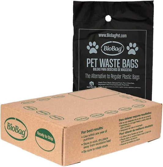BioBag Premium Pet Waste Bags, Bulk Pack, 2500 Count, Great For All Dog Breeds, Fits in Standard Park Dispensers