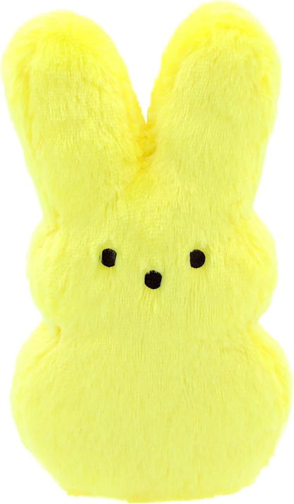 Animal Adventure | 15" Yellow Shaggy Bunny Peeps Plush | Easter Basket Stuffed Animals for Kids | Marshmallow Candy | Huggable Ultra Soft Plushie Stuffers Buddy Toy | Collectable Gifts | Aged 3+