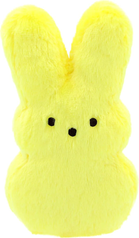 Animal Adventure | 15" Yellow Shaggy Bunny Peeps Plush | Easter Basket Stuffed Animals for Kids | Marshmallow Candy | Huggable Ultra Soft Plushie Stuffers Buddy Toy | Collectable Gifts | Aged 3+