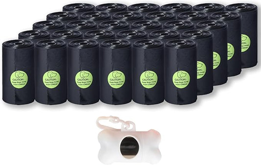 DREAM&GLAMOUR Dog Poop Bags,value pack,600 Count Strong Poop Bags for Dogs,30 Rolls,20 Doggy Bag Per Roll,Each Measures 9 x 13 Inches,Guaranteed Leak-Proof