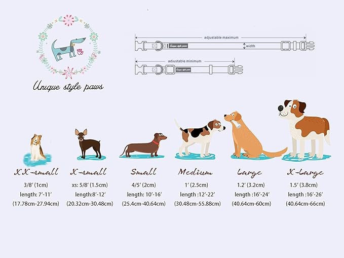 Unique style paws Halloween Dog Collar Metal Buckle Pumpkin Collar Gift Durable Cute Collar for Small Medium Large Boys Girls Dogs