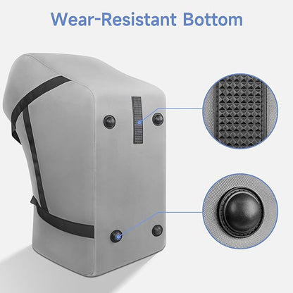 YOREPEK Infant Car Seat Travel Bag Compatible with UPPAbaby MESA V2 and Base,Fit for All Nuna Pipa Car Seat and Base, Padded Car Seat Bags for Air Travel, Carseat Cover for Airplane Travel, Grey