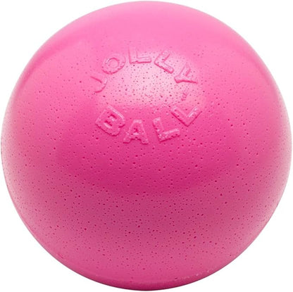 Jolly Pets Bounce-n-Play Dog Toy Ball, 8 Inches, Pink, All Breed Sizes