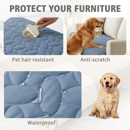 Ameritex Pet Bed Cover Dog Bed Blanket for Sofa and Furniture Waterproof New Pattern Design