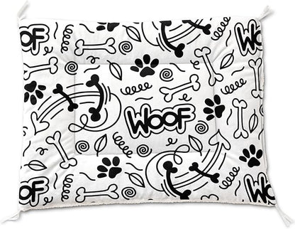 Dog Cat Bed Mat Ultra Soft Fluffy Pet Bed Washable Fashion Dog Crate Beds Comfy Comfy Pet Sleeping Pad Suitable for Pet Raised Bed(42"x32",Cut Woof)