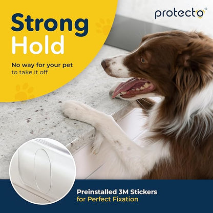 PROTECTO Window Sill Protector from Dogs & Cats, 29.5 x 3.25 Clear Window Guards from Cats Scratching Chewing & Clawing | Keep Your Sills Smooth & Paws Safe | Ultra Strong Window Sill Cover Protection