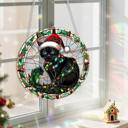 Sun Catchers Indoor Window, Acrylic Rainbow Suncatcher Window Hanging Decoration for Living Room Bedroom Summer Home Balcony Ornaments Decoration