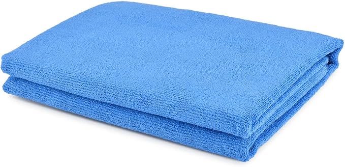 Jeffers Pet Ultra Absorbent Drying Towel for Small, Medium & Large Dogs & Cats, 40" x 30" Soft Microfiber Towel for Bath, Travel, Grooming, Crate, Car, Home Use, Machine Washable - Assorted Colors