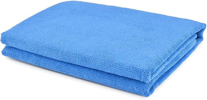 Jeffers Pet Ultra Absorbent Drying Towel for Small, Medium & Large Dogs & Cats, 40" x 30" Soft Microfiber Towel for Bath, Travel, Grooming, Crate, Car, Home Use, Machine Washable - Assorted Colors