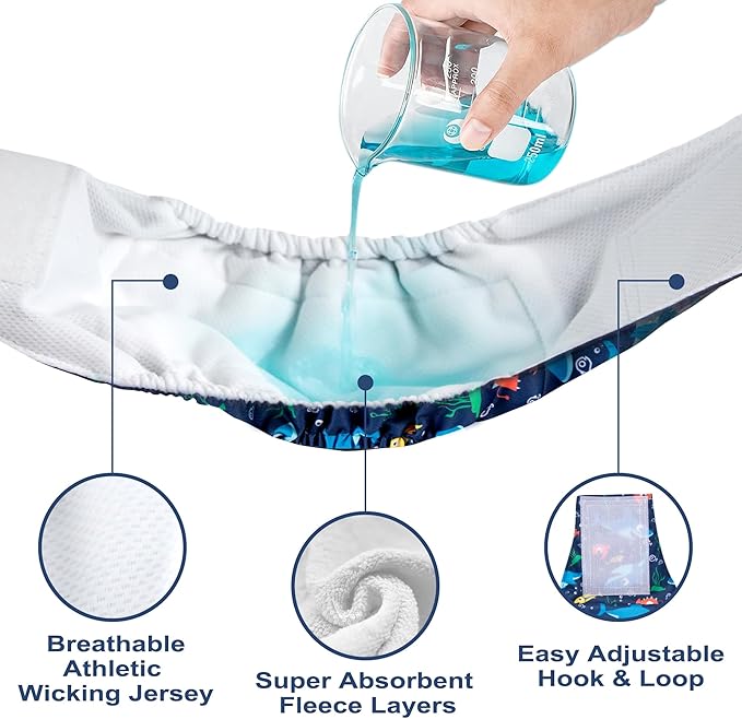 wegreeco Small Dog Diapers Male,Reusable Belly Bands for Male Dogs,Washable Doggie Puppy Diapers Wraps,Medium Large Size(5 Pack Small)