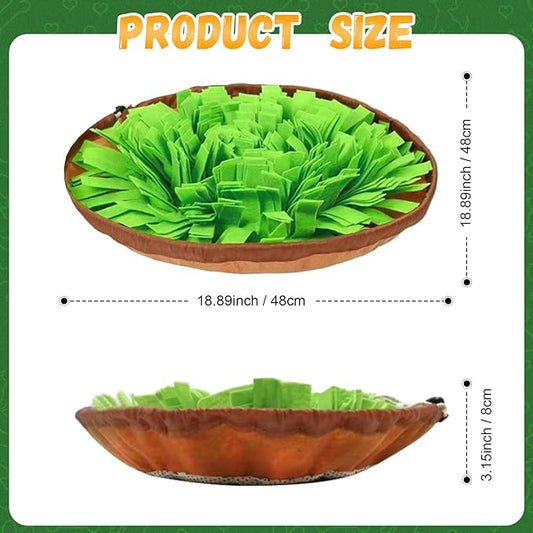 Snuffle Mat for Dogs Cats, Interactive Pet Non Slip Sniff Mat for Slow Eating Cognitive Puzzle Feeder for Enrichment Mental Stimulation Toys Keeping Boredom Away