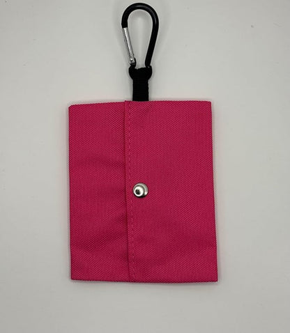 Funny Novelty Dog Waste Bag Dispenser - Oh Shit (Pink)