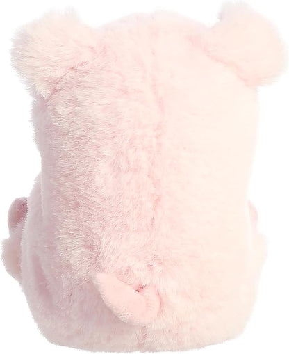 Aurora® Playful Rolly Pet™ Prankster Pig™ Stuffed Animal - Compact Size for On-the-Go Fun - for Adults, Kids, Birthdays, and Anniversaries - Pink 5 Inches