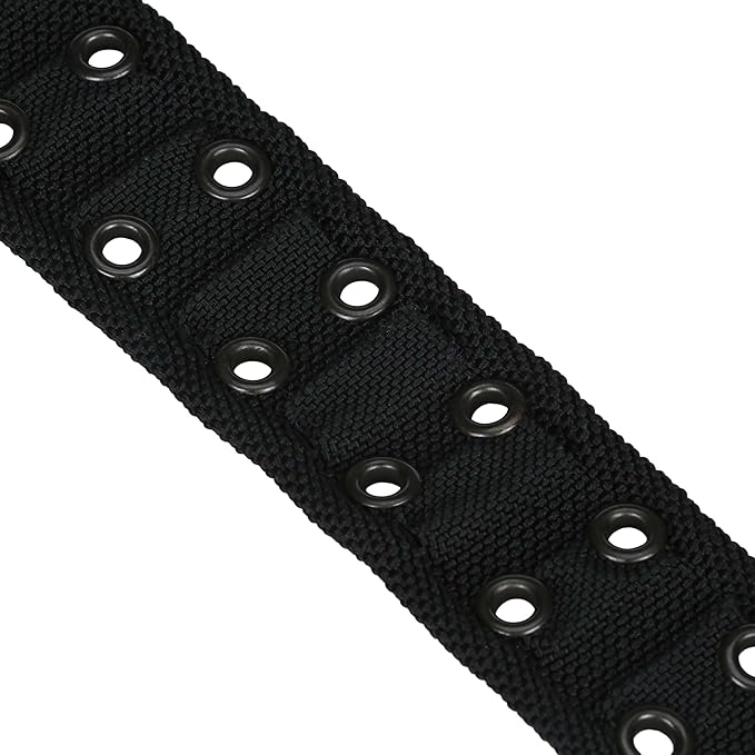 Carhartt Pet Fully Adjustable Wide Webbing Collar for Dogs, Heavy Duty Nylon for Walking & Training, Black, Medium