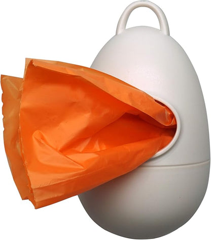 TUG Dog Waste Bag Dispenser with Dog Poop Bags, 17 Rolls (255 Bags), 15 Bags Per Roll, With White Dispenser