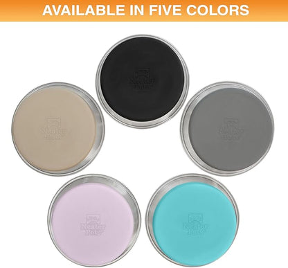 Neater Pet Brands Stainless Steel Dog Bowls with Non-Slip Rubber Bottom – Set of 2, 4 Cup (32 oz), Tan - Heavy Duty Metal Dog Bowl, Dishwasher Safe, Food or Water Bowl, Ideal for Medium Dogs