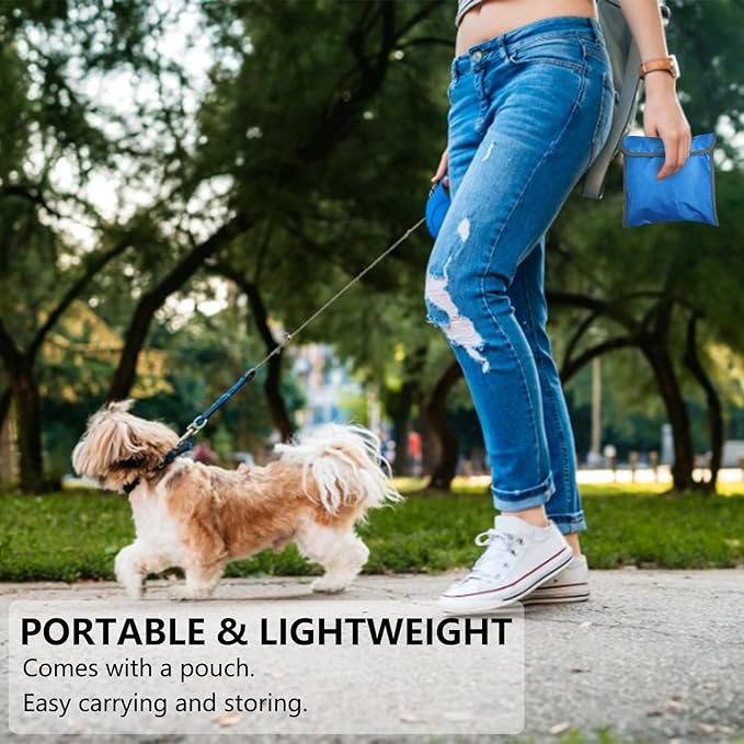 1pcs Pop Up Dog Cat Camping Tent, Blue Outdoor Play House Portable Sun Shelter Pet Tent for Dogs Cats Puppy Kitty Other Small Animals, L