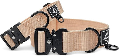 Made to ROAM Premium Dog Collar - Adjustable Heavy Duty Nylon Collar with Quick-Release Metal Buckle (Carolina Blooms, Classic Size 1)