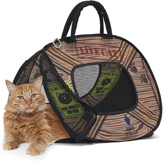 SportPet Designs Soft Sided Cat Carriers, Pattern 20"