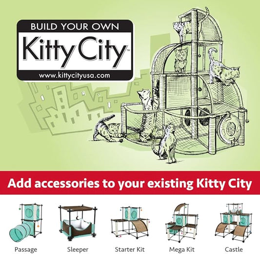 Kitty City Cube and Platforms (Textile Replacement)