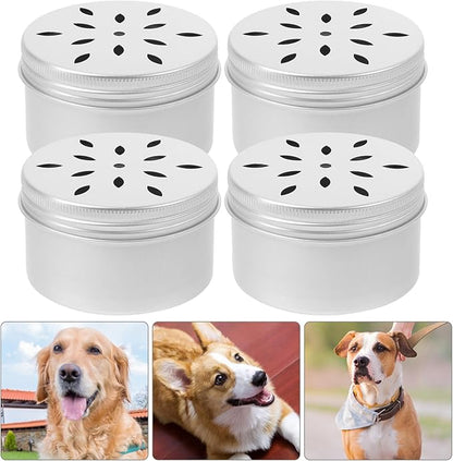 FRCOLOR Dog Scent Training Case 2.67X2.67X1.37In Dog Nose Work Training Tool Pet Scent Box for Agility and Behavior