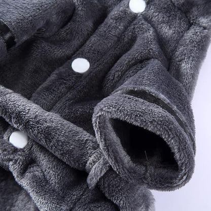 Dog Drying Robe Coat Super Absorbent Soft, Fast Drying Pet Dog Bathrobe Towel with Adjustable Waistbelt