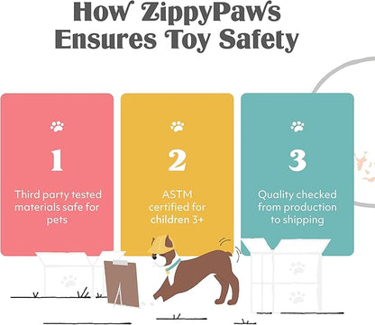 ZippyPaws Birthday Cupcake- Dog Squeaky Toys to Keep Them Busy, Funny Food Plush for Small, Medium, & Large Dogs, Cute Stuffed Puppy Toy, Pet Products, Gift for Dogs of All Breeds, Soft & Cuddly- Pink