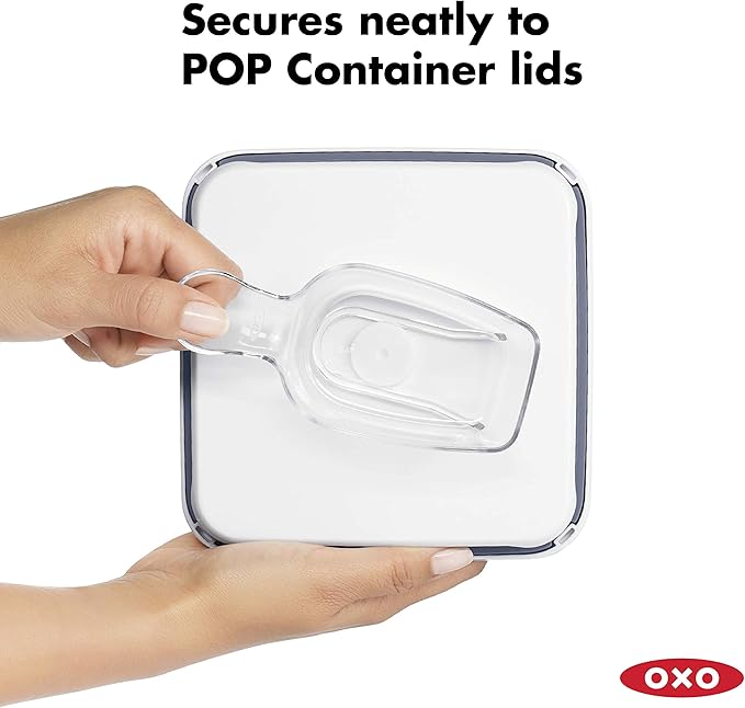 OXO Good Grips POP Container 1/2 Cup Scoop, Clear
