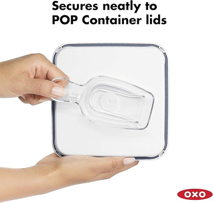 OXO Good Grips POP Container 1/2 Cup Scoop, Clear