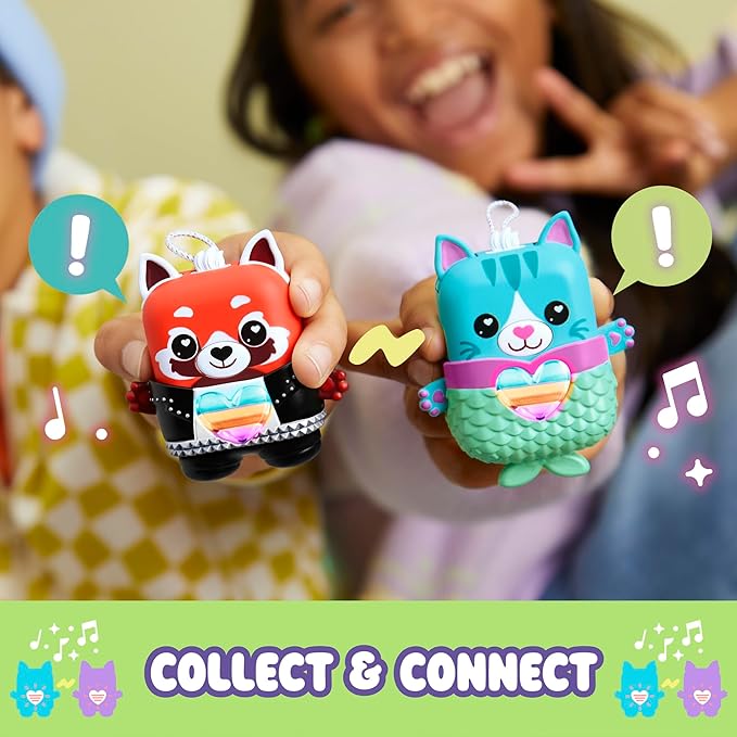 Pawtricia The Blue Kitty, Electronic Pet Cat, 70+ Responses, Interactive Fidget Toys for Girls & Boys Ages 5+