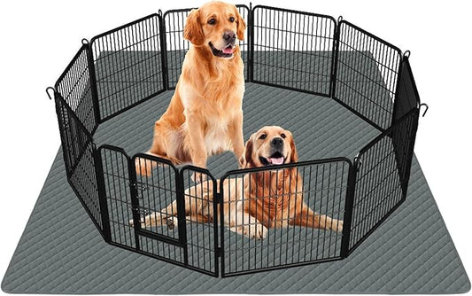 Washable Pee Pads for Dogs 72"×72" Reusable Puppy Pads Extra Large, Waterproof Pet Training Pads Leakage Non-Slip, Dog Pee Pads Whelping Pads for Playpen, Crate, Sofo, Car, Bed