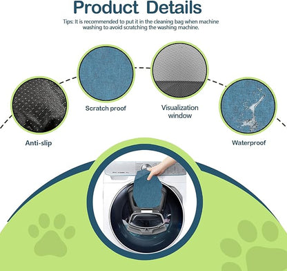 Navy Blue Large Outdoor Cat & Dog Tent - Waterproof, Washable, Indoor/Outdoor, Cave Nest Bed
