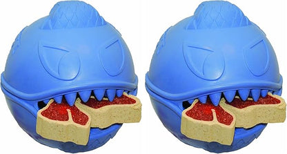Jolly Pets Monster Ball - Blue - 3.5" (MB35) (Pack of 2)