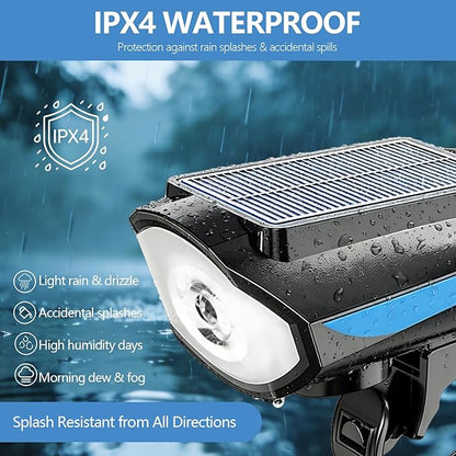 Pet Stroller Light, Solar Powered Safety LED Light for Dog Stroller, Bicycle Basket, Jogger – Waterproof, USB Rechargeable, Clip-on Night Walking Lamp