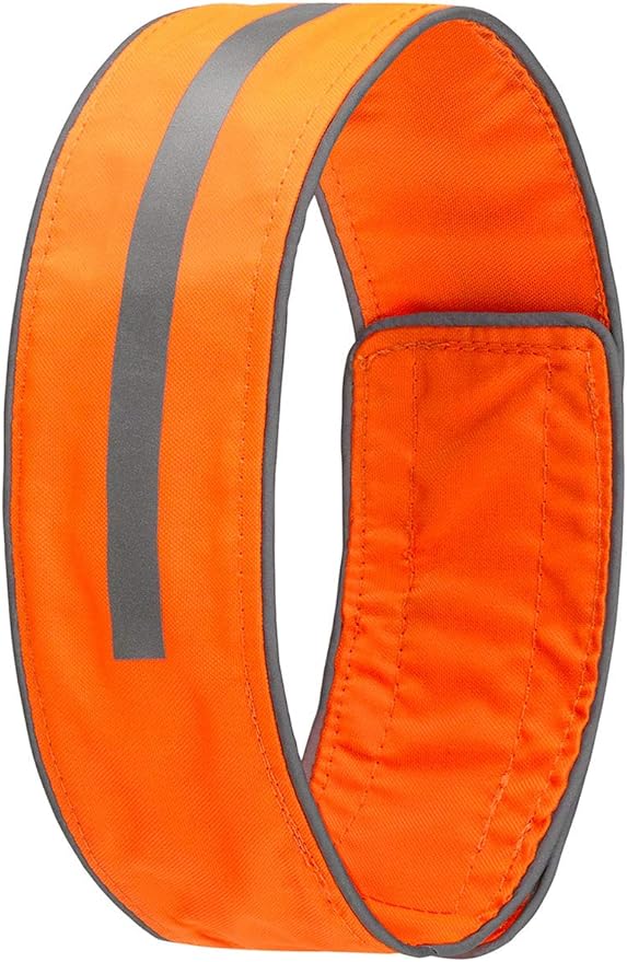 SPOT THE DOG! Reflective Dog Collar - Adjustable Pet Collars, Safe, Durable, Comfortable Dog Walking Accessories for Medium Dog, Hunting Dog, Puppy, Lightweight Boy, Girl Dog Collars (Blaze Orange, M)