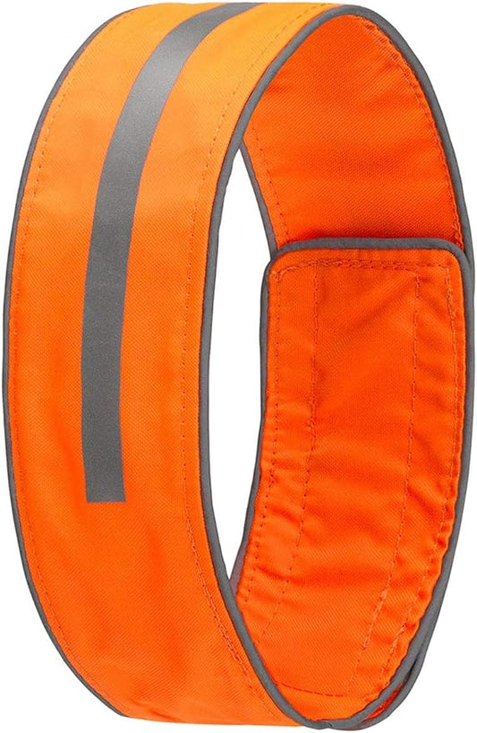 SPOT THE DOG! Reflective Dog Collar - Adjustable Pet Collars, Safe, Durable, Comfortable Dog Walking Accessories for Medium Dog, Hunting Dog, Puppy, Lightweight Boy, Girl Dog Collars (Blaze Orange, M)