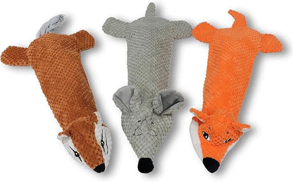 Dog Toys, Squeaky Plush No Stuffing Crinkle Dog Toy for Small Medium Large Dogs, [3 Pack] Interactive Puppy Teething Water Bottle Dog Chew Toy